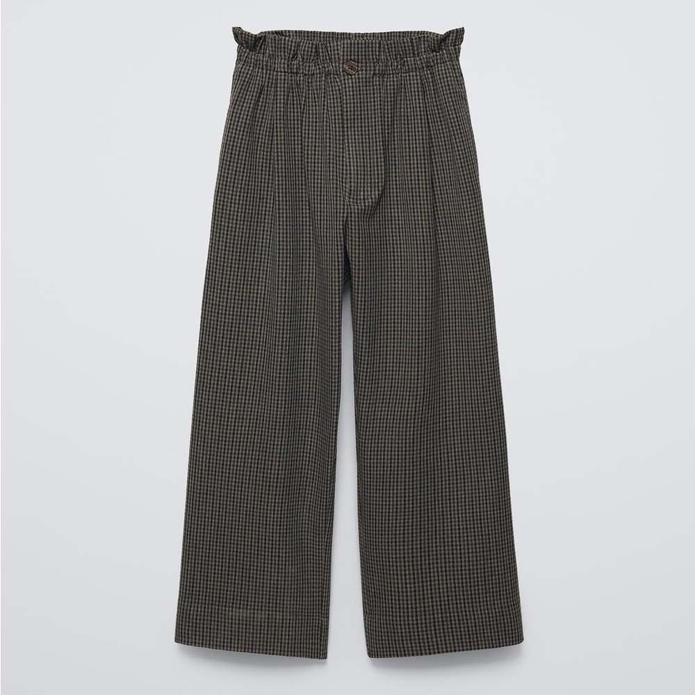 ZARA Kids Checkered Pants